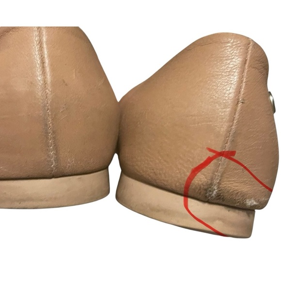 AGL Elegant Tan Women's Flats Size 9 - Picture 8 of 9